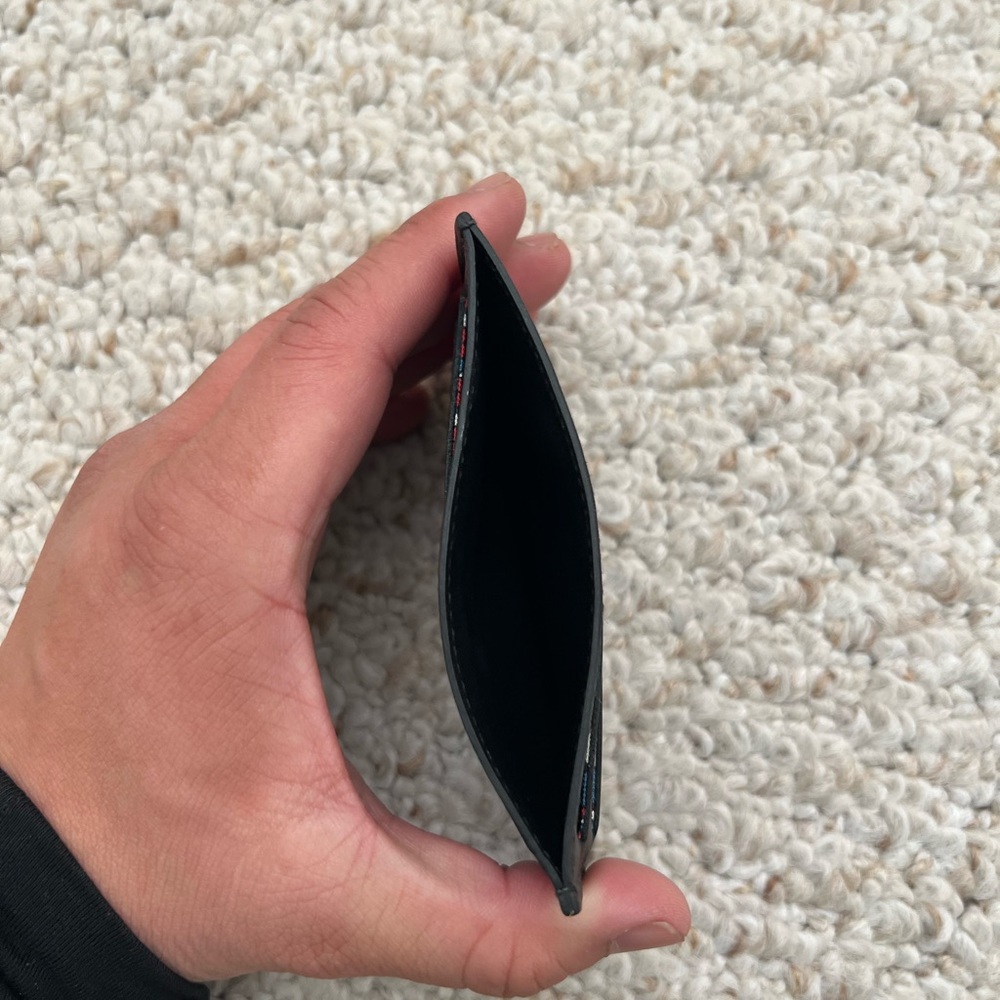 Hermes Black Leather Card Holder - Picture 7 of 8